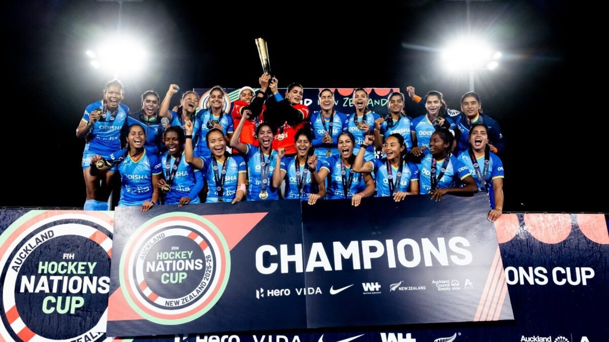Nations Cup 2026 में लहराया टीम इंडिया का पर्चम, फाइनल में 2-0 से किया न्यूजीलैंड को पस्त