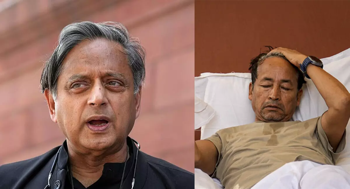 सोनम वांगचुक के लिए Shashi Tharoor ने की अपील – कहा अनशन छोड़े संसद में उठाएंगे मुद्दा