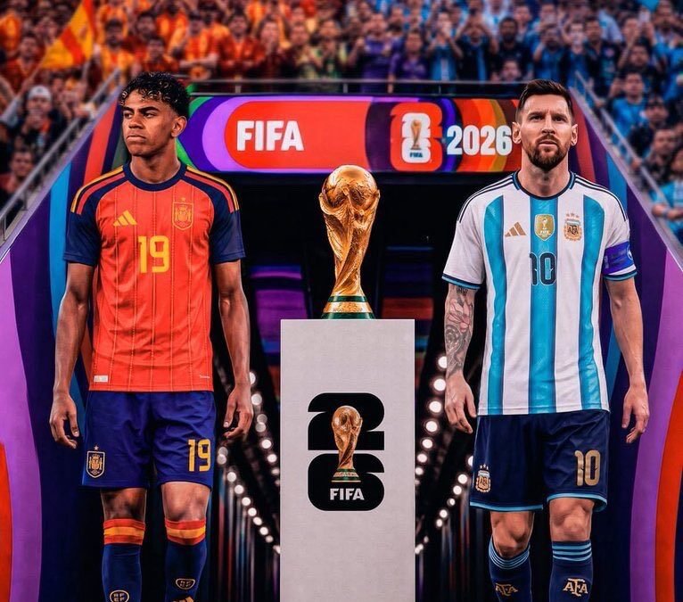अर्जेंटीना और स्पेन के बीच खेला जायेगा FIFA World Cup 2026 का फाइनल मुकाबला
