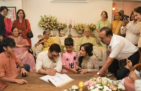 Aamir Khan तीसरी बार शादी के बंधन में बंधे , सामने आयी तस्वीरें